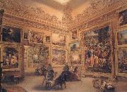 Frederick Mackenzie The National Gallery when at Mr J.J Angerstein's House,Pall Mall